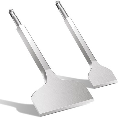 Fliesenmeißel SDS Plus Set 2-tlg. Flachmeißel Beton Stein Naturstein
