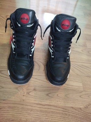 Reebok Twilight Zone Pump High Top Black Red White Men's Retro Basketball