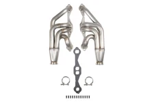 11572FLT Flowtech Small Block Chevy Turbo Headers - Natural Finish