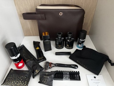 Emirates First Class Bulgari Amenity Kit Kosmetiktasche