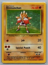 Hitmonchan 1999 Base Set Unlimited 7/102 Holo Rare on eBay