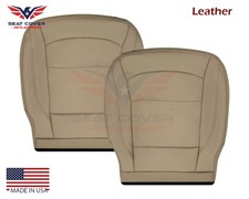 2016-2019 Leather Seat Covers For Ford Explorer Limited Tan Perforated Bottom