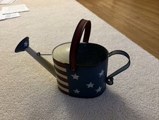 American Flag Watering Can. Decorative Watering Can 250 anniversary USA