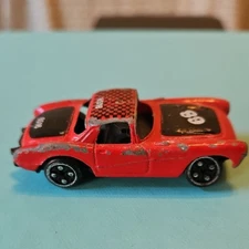 Vintage 1980s Summer Marz Karz 1957 Chevy Red Corvette #68