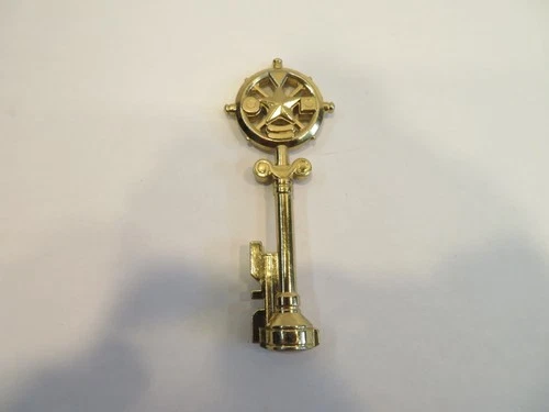 Vintage Bandai Power Rangers Zero Chouriki Sentai Ohranger Gunmazin Gold Key