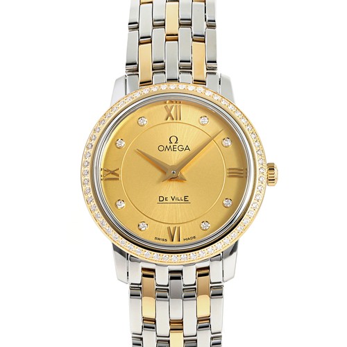 OMEGA De Ville 424.25.27.60.58.001 Quartz 27mm Yellow Stainless steel