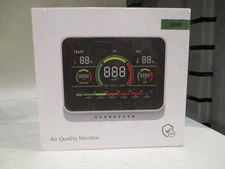 Air Quality Monitor AC02 Type-C Indoor Home 13-in-1 PM1/PM2.5/PM10/TVOC/ White