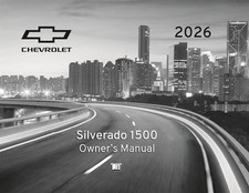 2026 Chevrolet Silverado 1500 Owners Manual User Guide