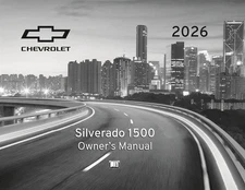 2026 Chevrolet Silverado 1500 Owners Manual User Guide