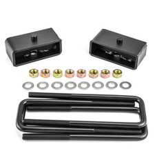 2 Rear Block Leveling Lift Kit For Chevy Silverado 1500 Gmc Sierra 1999-2022 2 Rear Block Leveling Lift Kit For Chevy Silverado 1500 Gmc Sierra 1999-2022