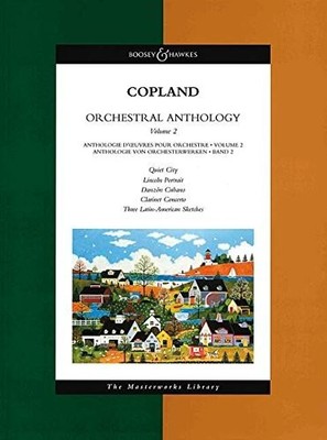 ORCHESTRAL ANTHOLOGY - VOLUME 2: THE MASTERWORKS LIBRARY By Aaron Copland *VG+*