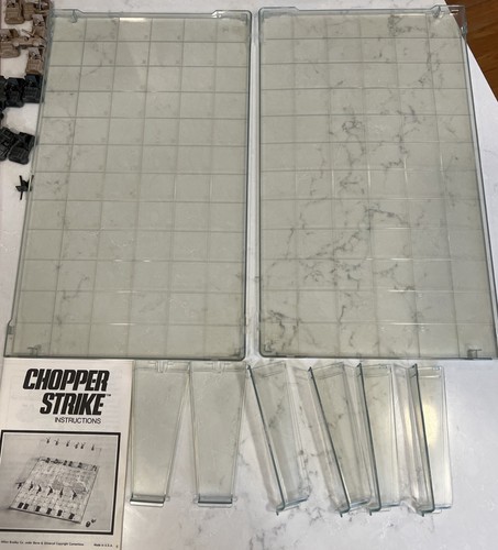 Chopper Strike Brettspiel Milton Bradley 1976 Militärstrategie 100% vollständig - Bild 5 von 12