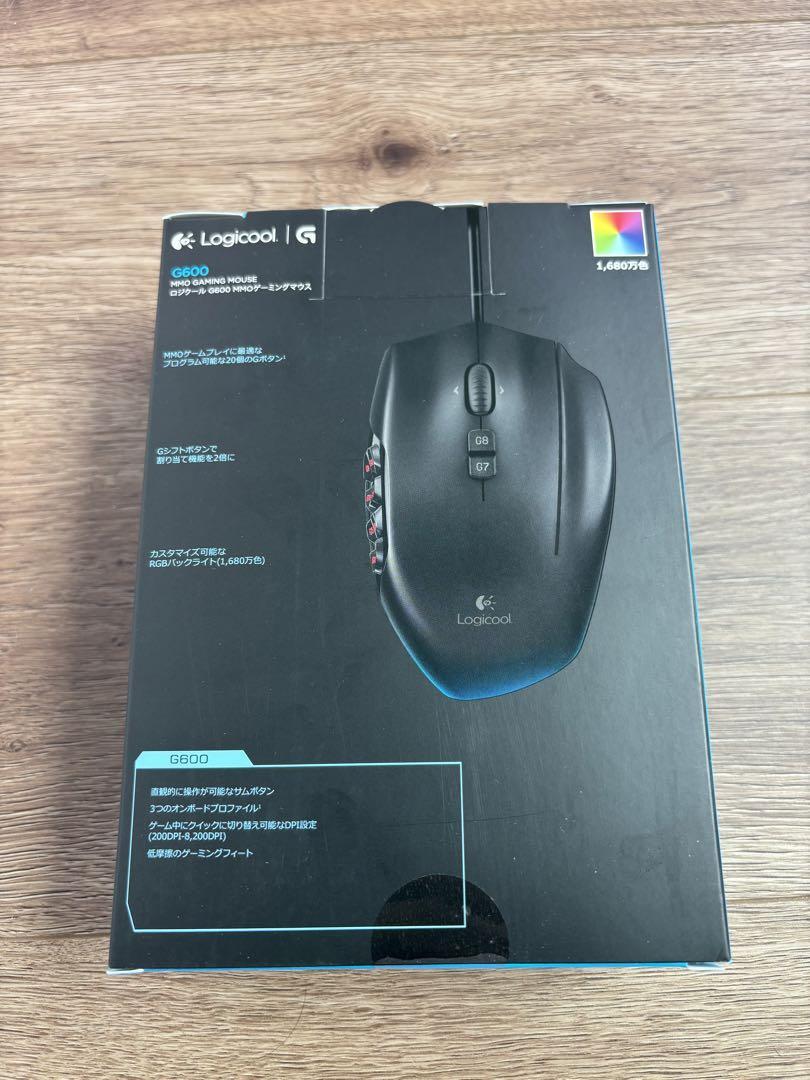 Logitech G600t MMO Wired Gaming Mouse Buttons 20 250-8200DPI wired 