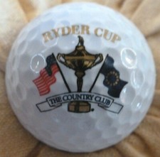 Collectible Golf Ball...1999 Ryder Cup..The Country Club