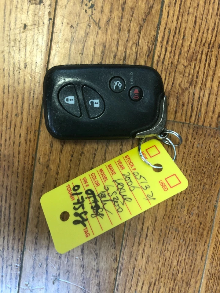 Lexus GS300 2006 OEM llave remota llavero inteligente entrada sin llave HYQ14AAB Foto 4 de 4