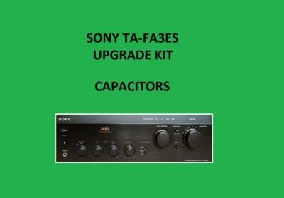 Stereo Verstärker SONY TA-FA3ES Reparatur KIT - alle Kondensatoren