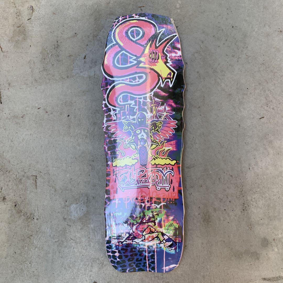 Scram skateboard deck self possessed 10.25x32 inches unused imported from Japan-image
