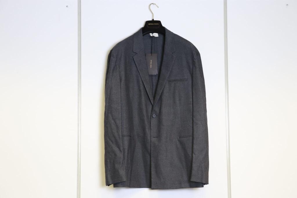 【関税&送料込】Bottega Veneta Dark Grey Wool Jacket nm_4925773_100380_m