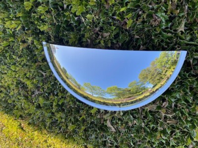 Half Dome Mirror Ceiling Retail Store Shop Security, Corner Surveillance Safety