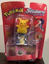 Pokemon Sliders 25 Pikachu 09 Blastoise 39 Jiggly Puff 1999 Vintage