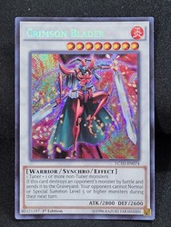 Crimson Blader LC5D-EN074 Secret Rare 1st Edition Yu-Gi-Oh! TCG
