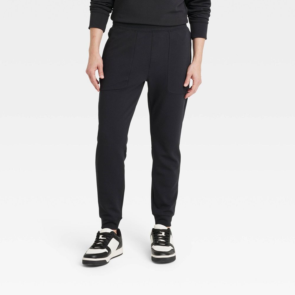 All In Motion Men's Heavyweight Waffle Knit Jogger Sweatpants Gym Pants
