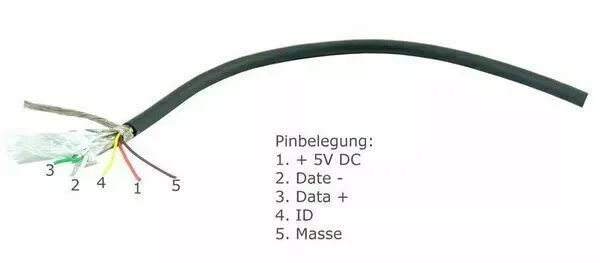 Cavo Di Ricarica Micro USB 2.0 Ad Alta Velocità Con Spina Dritta O A 90° - Immagine 4 di 4