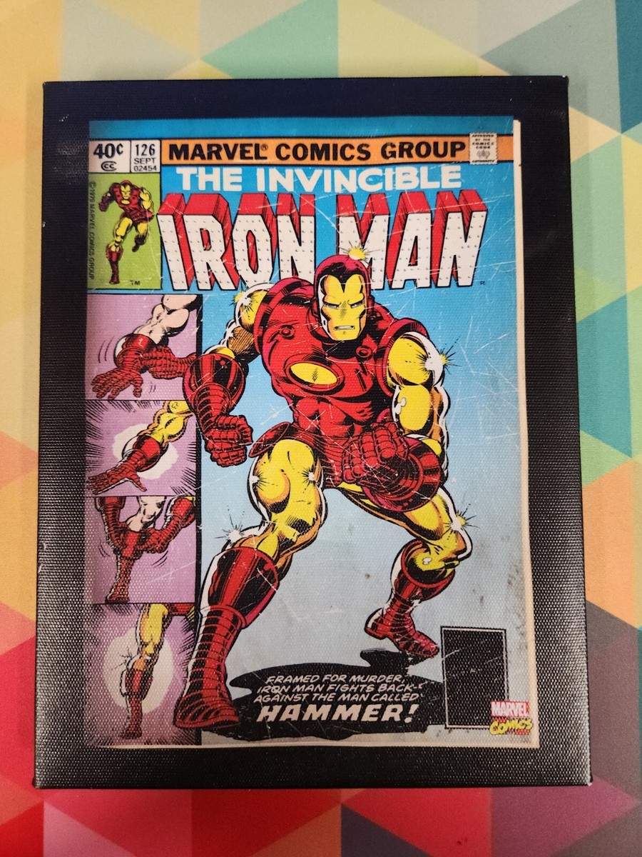 Marvel Comics Ironman Canvas Wall Art Superheroes 6.5x8.5” T8 | eBay