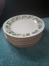 Holiday Traditions 7 5/8" Salad~Dessert Plates 2 Sets Of 4 Sold Separately 