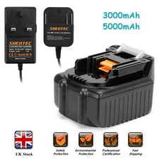 5AH 14.4V Li-ion Battery For Makita BL1415 BL1430 194066-1 194065-3 MR050 BDF343