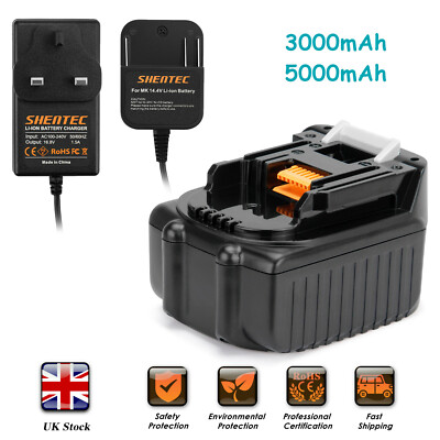 Batterie 14.4V pour Makita DMR110, DMR107, DMR108, BDF343, BMR100, BMR102, DMR105