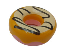 Play Food Donut With Chocolate Drizzle New