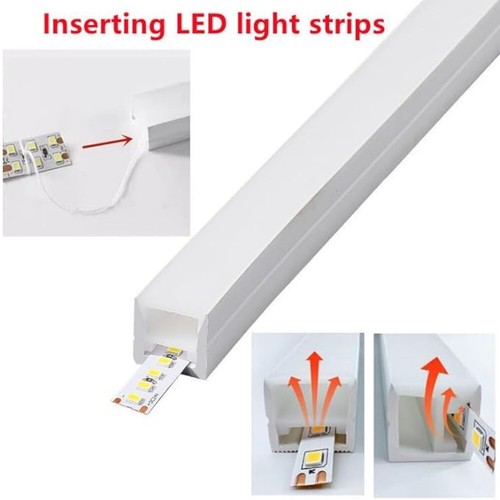 Silikon-LED-Streifen Kürzbar Hochflexibel Wasserdicht - Picture 6 of 63