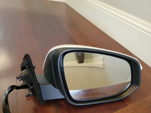 NEW PEARL WHITE mirror fit 17-19 Toyota Highlander Passenger XLE, SE, XLE HYBRID