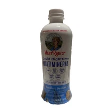 Mary Ruth's Nighttime Multimineral Liquid Coconut Dream 32 Oz Exp 3/2026