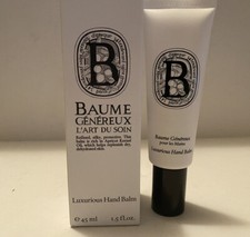 Dyptique Luxurious Hand Balm Baume Genereux L'art Du Soin 1.5 fl oz new open box