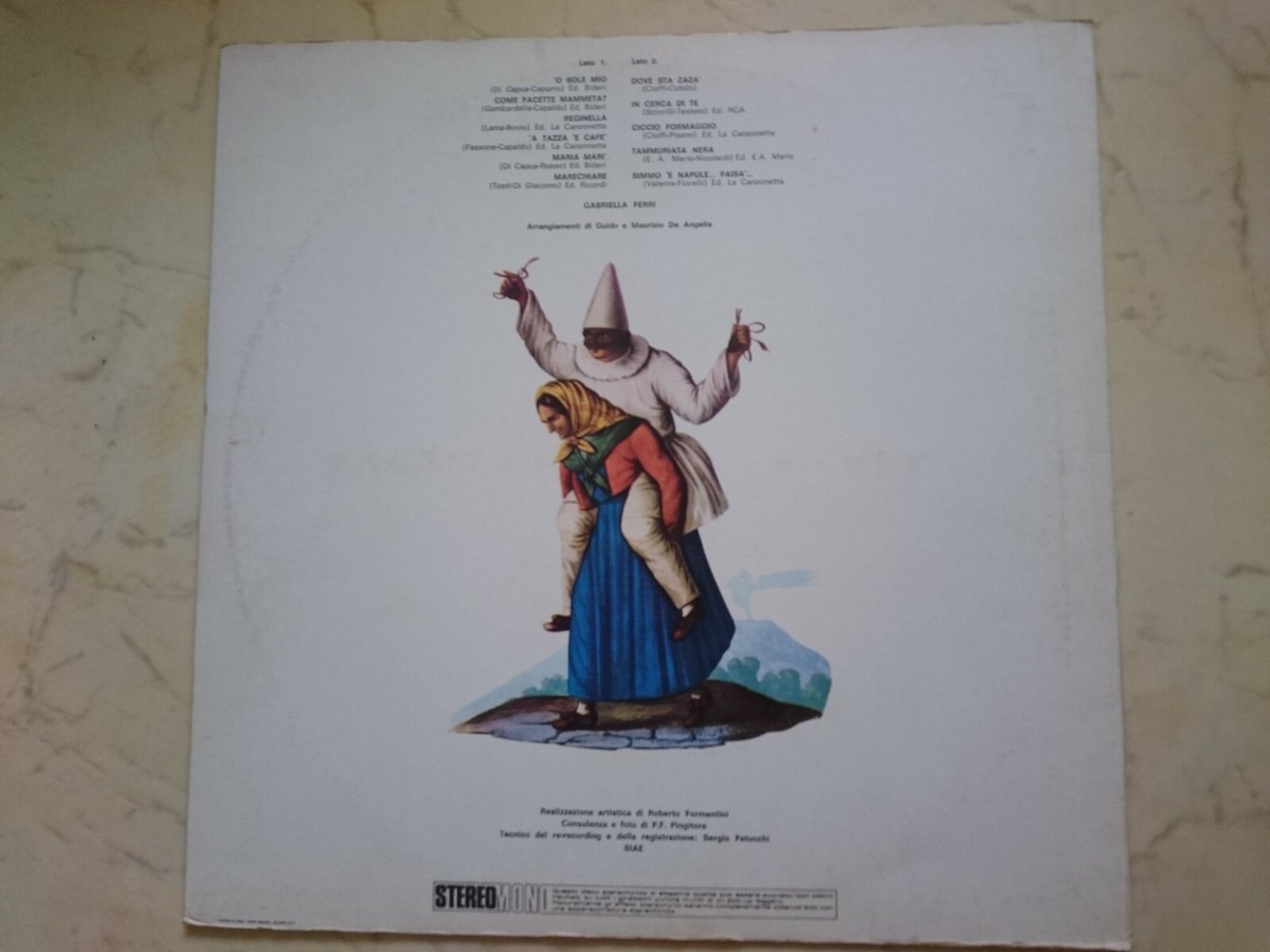 GABRIELLA FERRI .e se fumarono a Zazà *1972 RCA ITALIANA