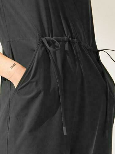 athleta marlow maxi dress Athleta Marlow Maxi Dress Size 1x Black Lightweight Stretch for sale online