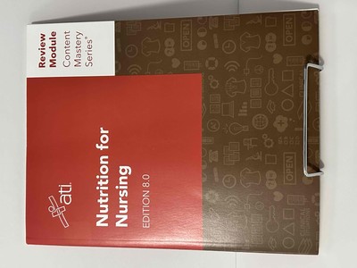 NEW ATI Nutrition for Nursing 8th Edition Review Module Content Mastery Series