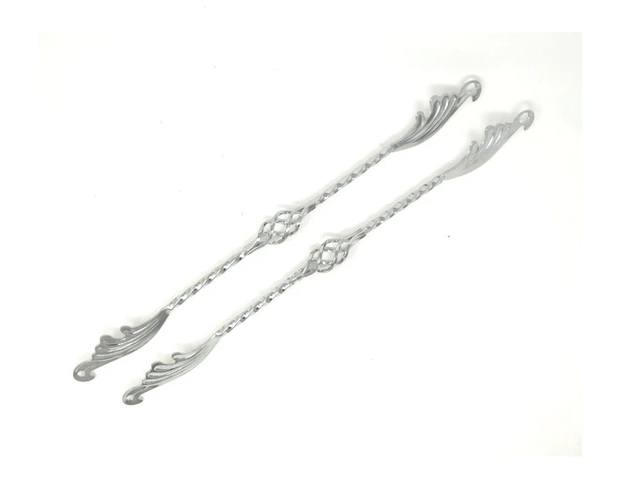 FENIX LR CLASSIC New! Lowrider 26" Twisted Wing Cage Spring Fork Bars Chrome Bicycle Show Part