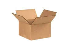 25-100 Pack 8x8x5 Shipping Packing Box Corrugated Kraft Cardboard Carton Mailers