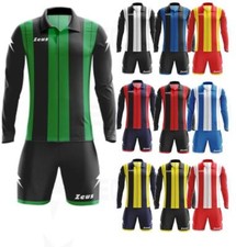 Kit Pitagora zeus completi completini calcio calcetto manica lunga