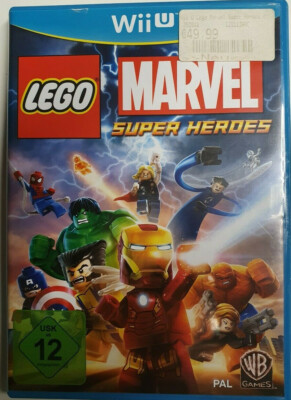 Lego Marvel Super Heroes - Nintendo Wii U - in DVD-Box