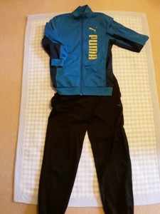 puma tracksuit top and bottom