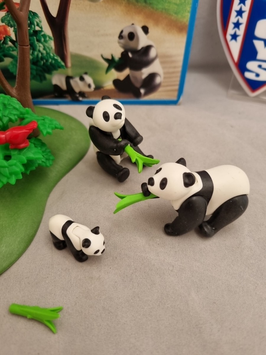 playmobil★3241 パンダの家族 プレイモービル ドイツ買付品] プレイモービル 3241 動物園 パンダの家族 ※廃番