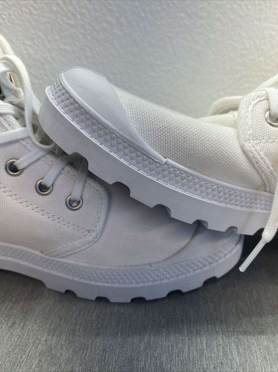 Palladium Pampa Hi Originale Triple White Mens Size 6 Boots
