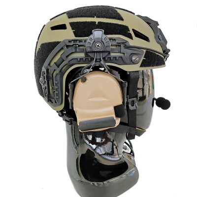 Helmet ARC Rail Adapter for Peltor Comtac Sordin Howard Leight