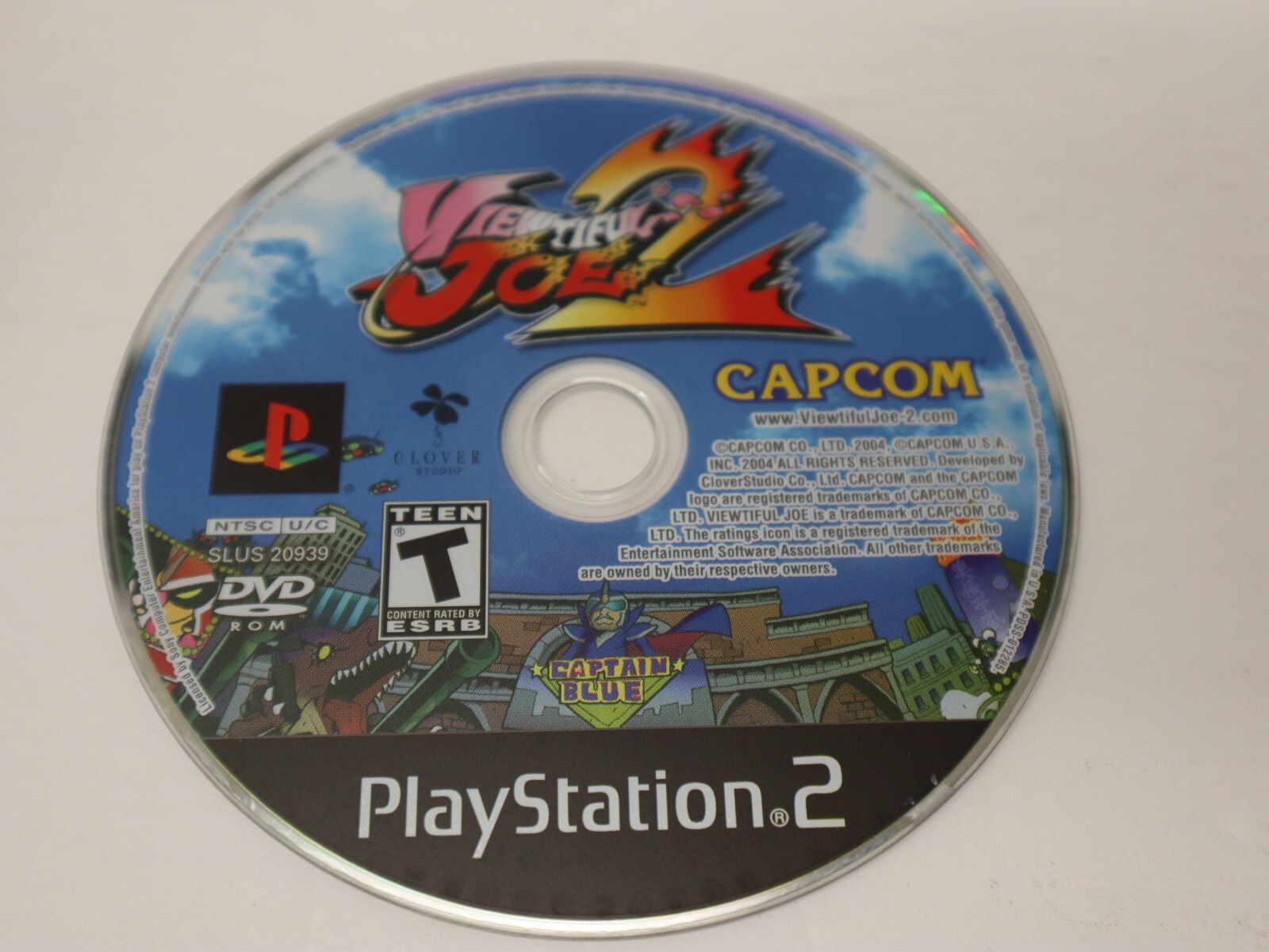 Viewtiful Joe Disc Viewtiful Joe 2 (PS2, 2004) Disc Only 13388260423| eBay