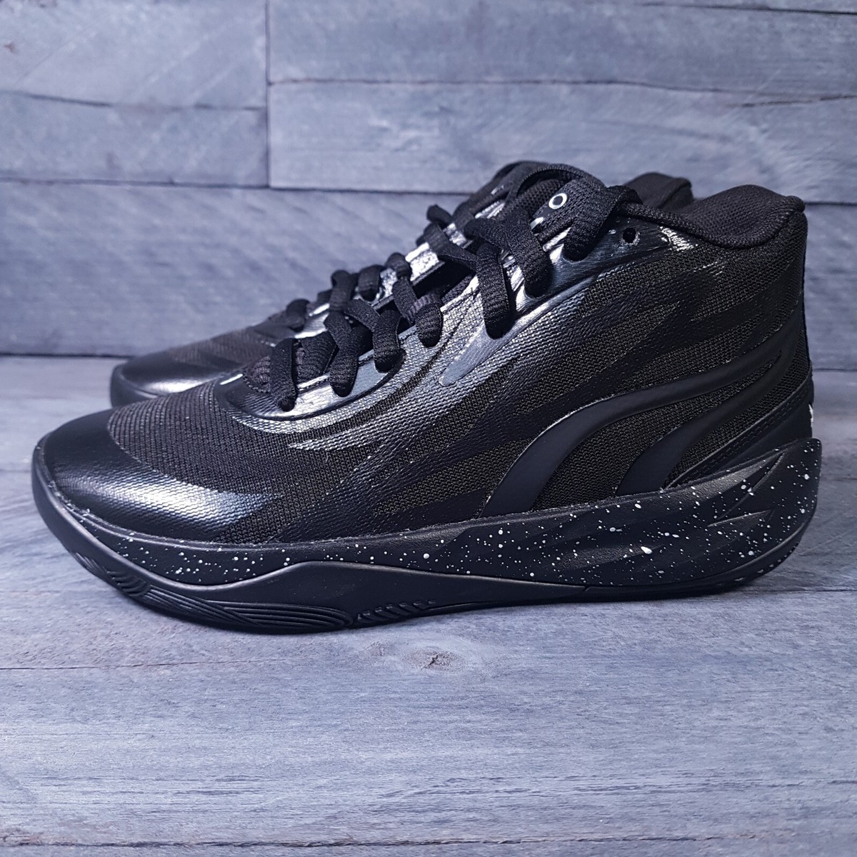 PUMA MB.02 OREO ラメロ　バスケットボールシューズ　サイズ　27 Puma MB.02 “Oreo” Black White Low Top Basketball Shoes