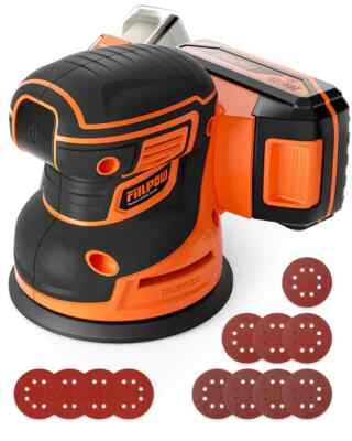 #ad #ad FIILPOW Cordless Random Orbital Sander 20V Brushless Sander with Battery $45.96